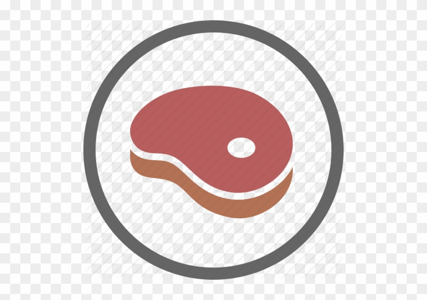Chicken, Food, Meat, Thig Icon - Contains Meat Icon #498525