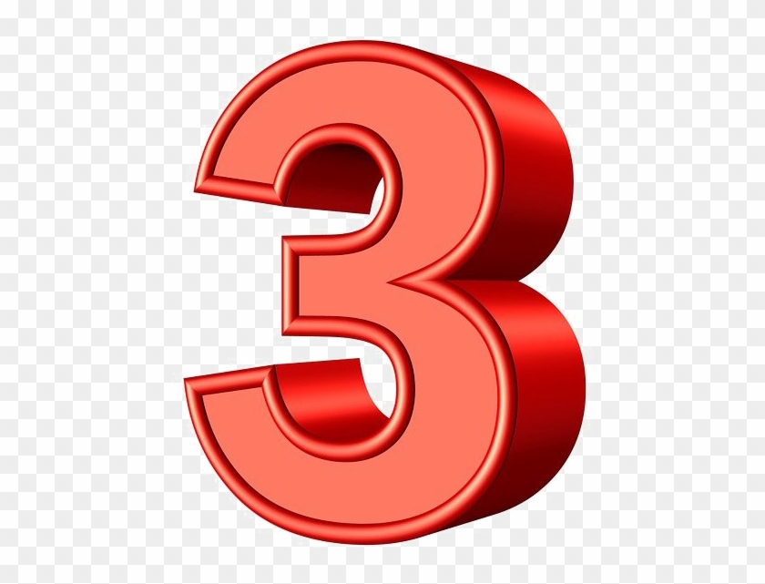 Number 3 Free Png Images - Number 3 #498563