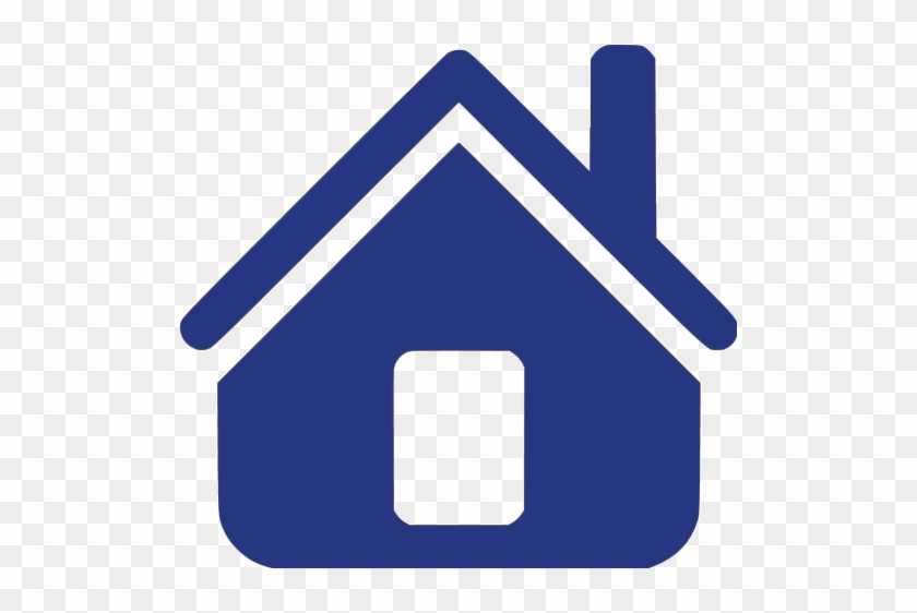 Home Icon Dark Blue #498594