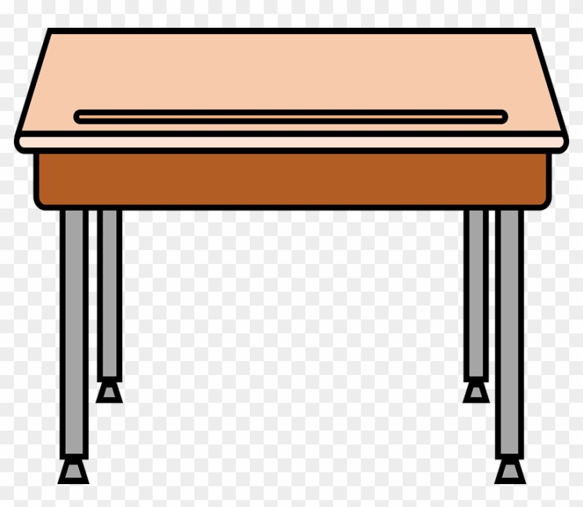 Desk Clipart Meja - Desk Clipart #498671