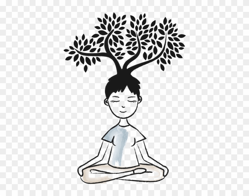 Meditation Can Be Used To Help You Keep Your Mind Focused - Monk Meditating Drawing #498681