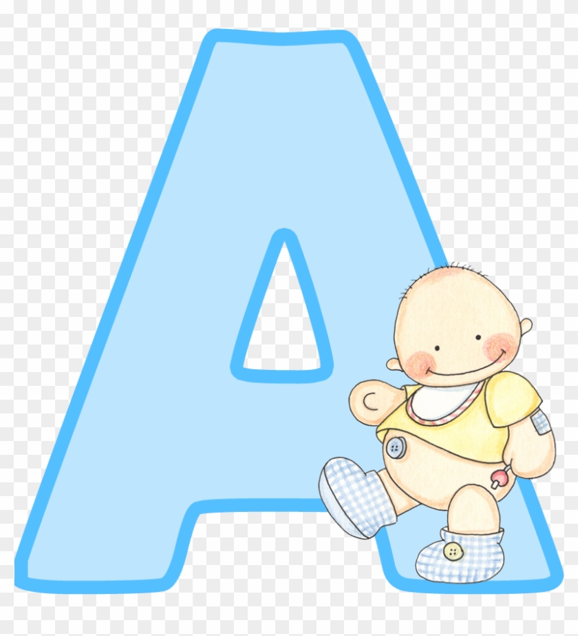 Alfabeto Con Lindo Bebé - Letras De Bebe Para Imprimir #498700