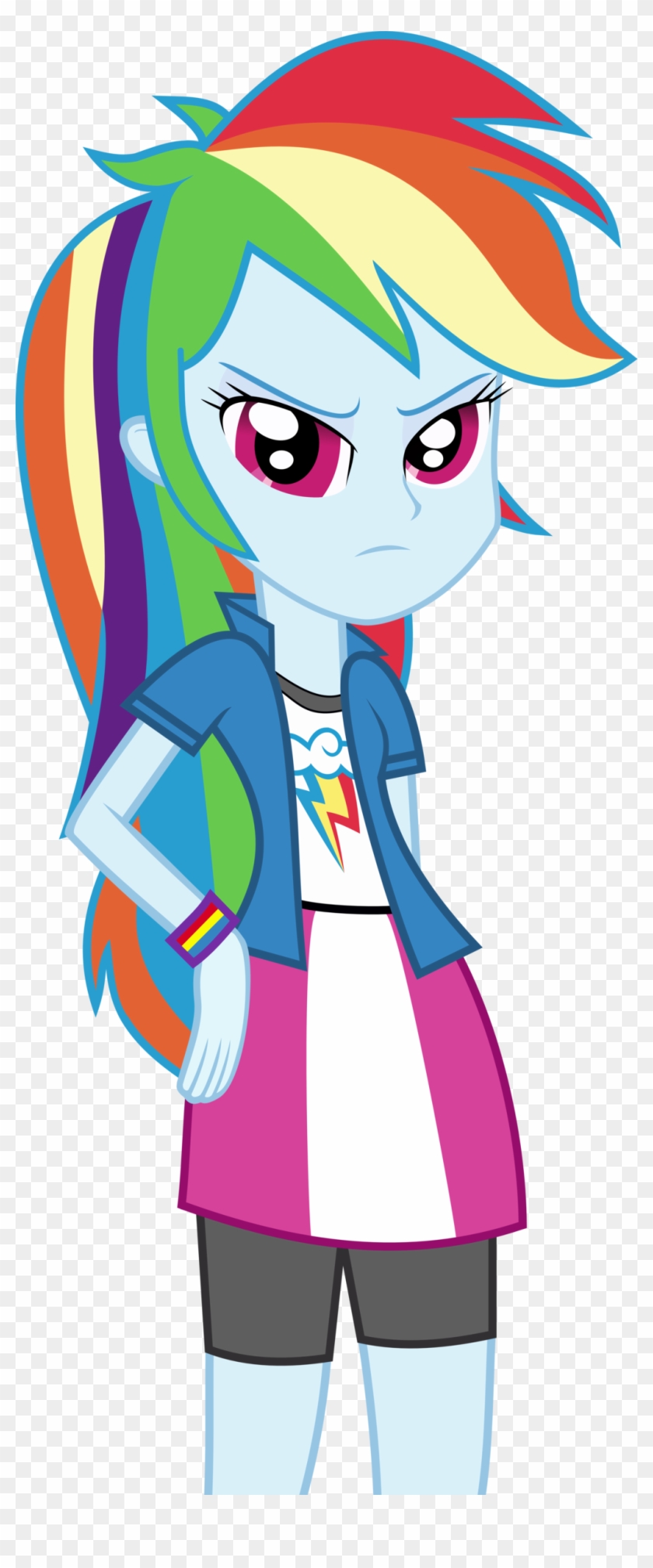 Rd Doesnt Like You By Mit-boy - Rainbow Dash Eg Panties #498811