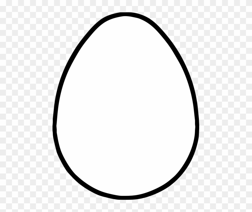 Blank Egg By Moonlit - Egg Line Art #498884