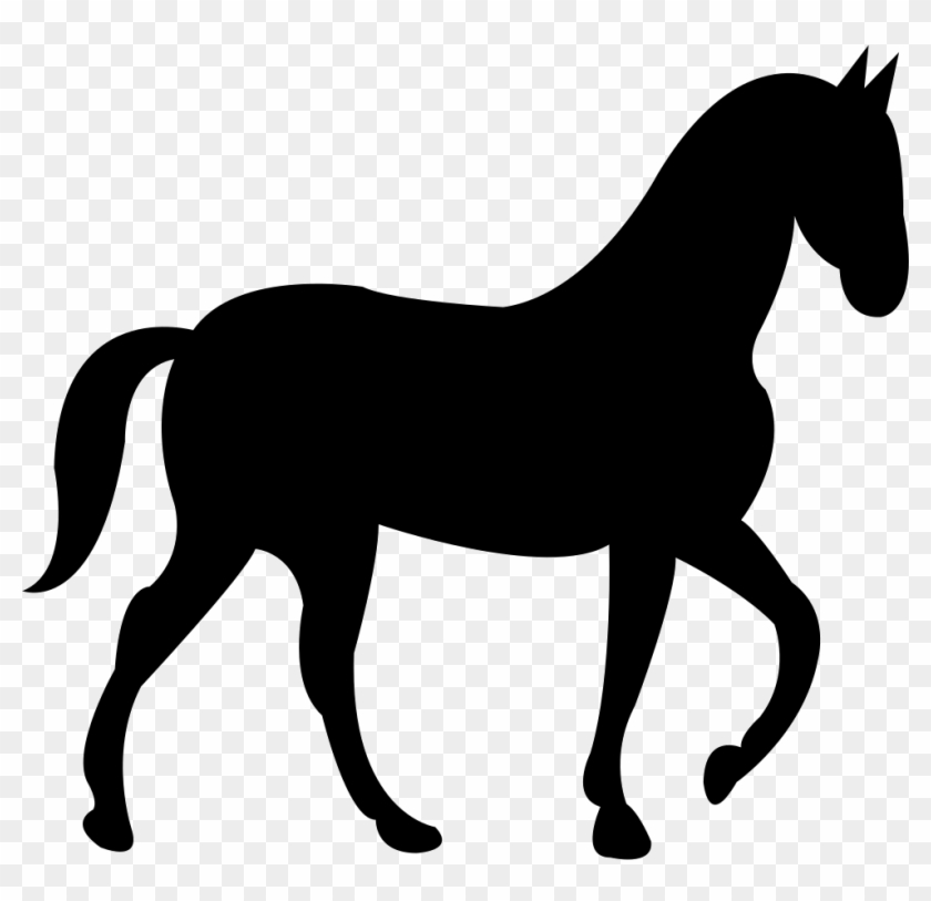 Horse With Slow Walking Pose Comments - Horse Svg #498895