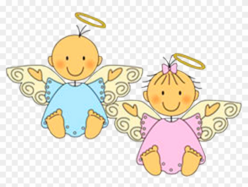 Bebé - Dibujos De Angelitos A Color - Free Transparent PNG Clipart Images  Download