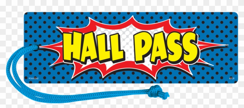 Hall Pass Clip Art - Hall Pass Clip Art #499011