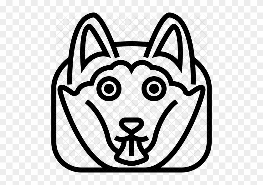 Dog Icon - Line Art #499054