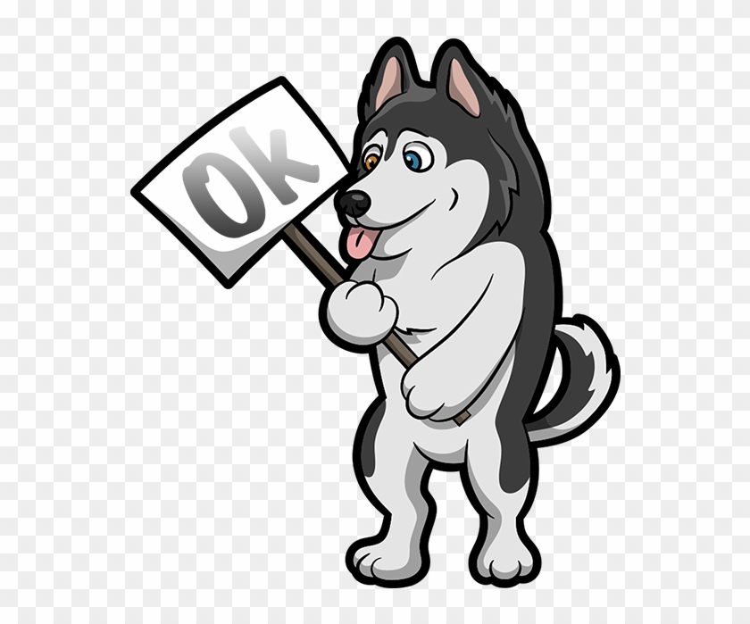 Husky Emoji & Stickers Messages Sticker-1 - Siberian Husky #499060