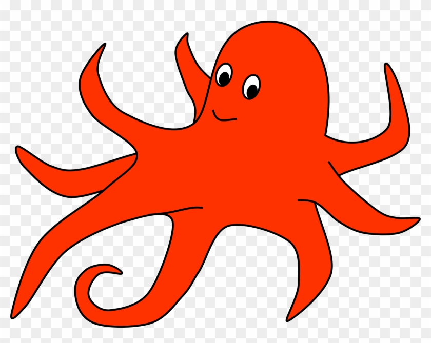 Orange Octopus #499093