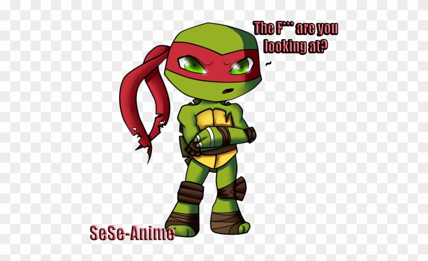 Chibi Raph - Tmnt 2012 Raph Chibi #499211