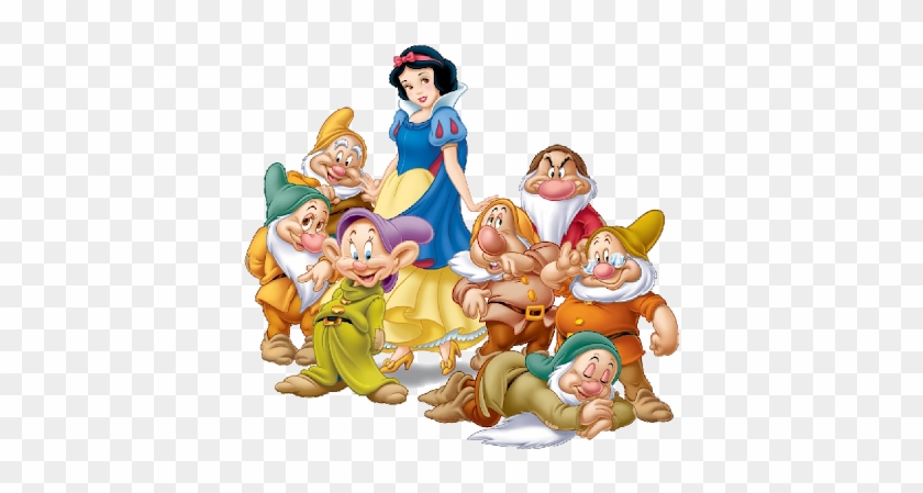 Snow White And The Seven Dwarfs Clipart - Snow White And The Seven Dwarfs #499244