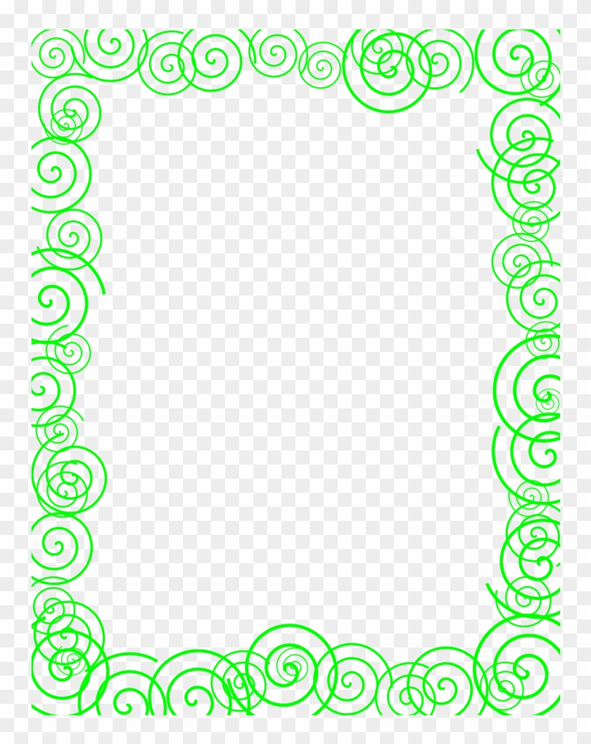 Green Border Clip Art Clipart Free Download - Green Borders Clip Art #499259