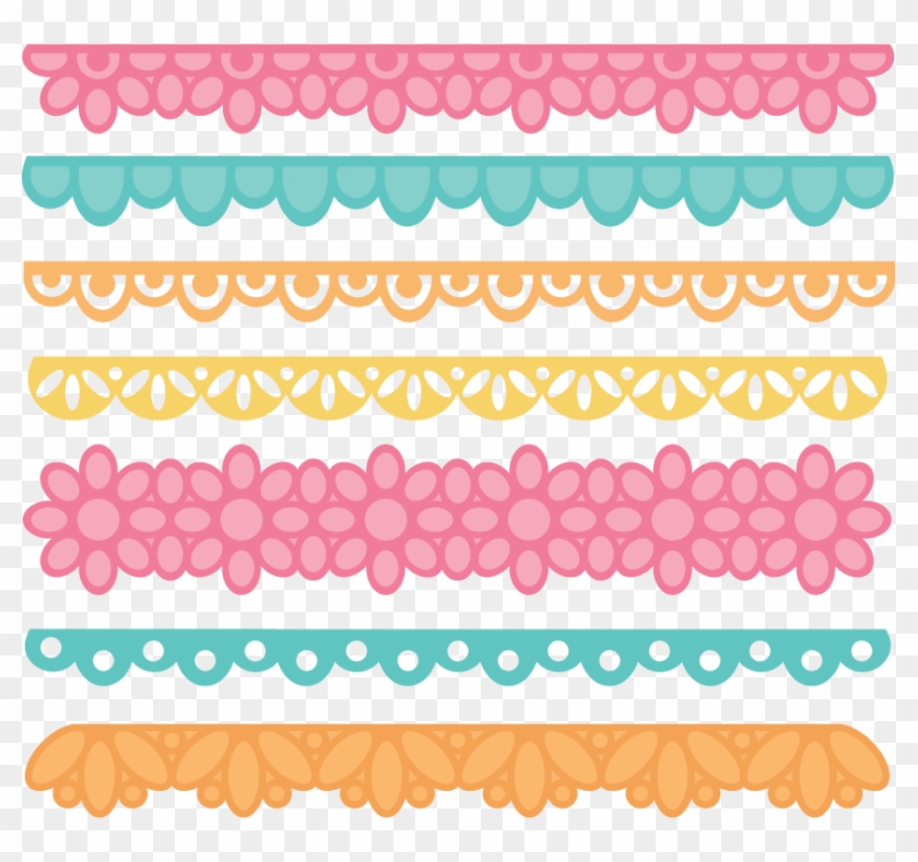 Scrapbook Borders Clipart - Cute Border Design For Scrapbook #499274