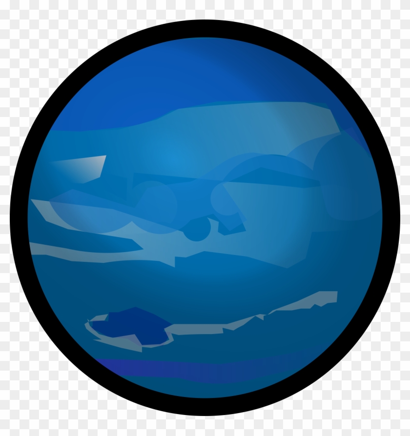 Neptune With Outline - Neptune With Outline #499374