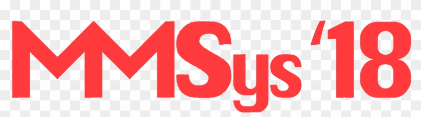 Mmsys 2018 Logo - Colorfulness #499387