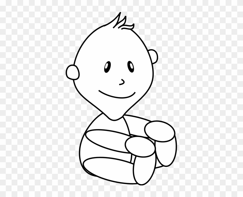 Baby Stage 2 Png Images - Outline Of A Baby #499425