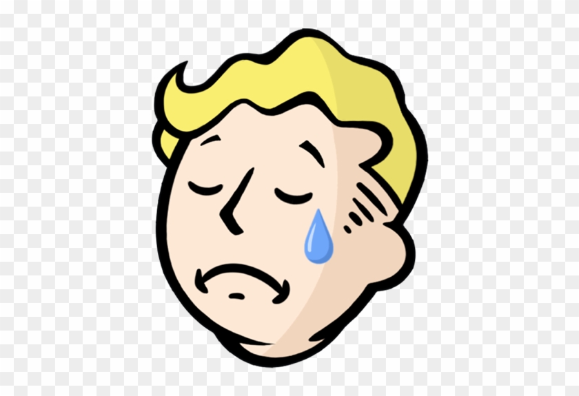 #vault Boy #fallout #games #gaming #cry #crying #печаль - Vault Boy Gif Like #499474