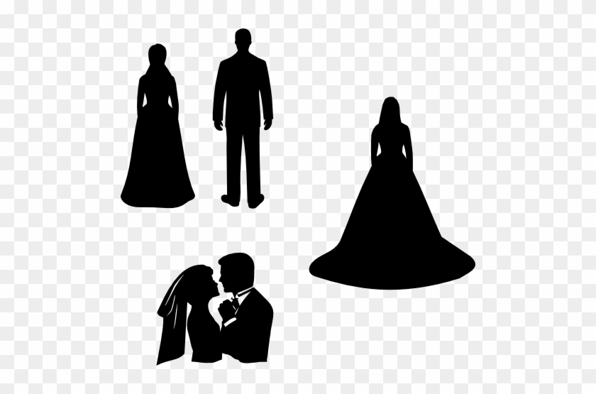 Bride And Groom Svg File #499650