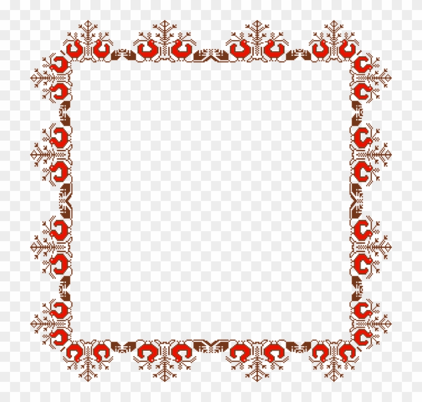 Border Line Design Free Download 25, - Traditional Paper Border #499745