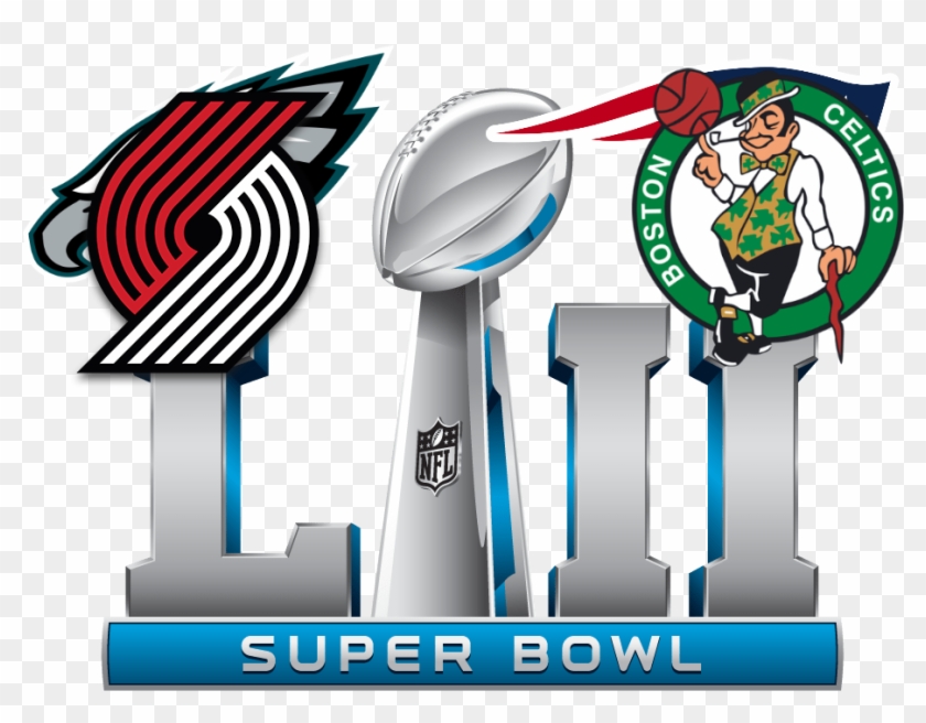 2017 18 Regular Season Record Portland Trail Blazers - 2018 Super Bowl Logo #499776