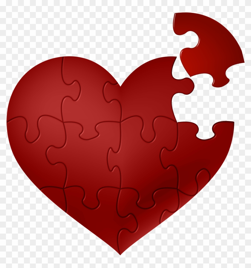 Heart Puzzle Piece Gifs - Free Transparent PNG Clipart Images Download