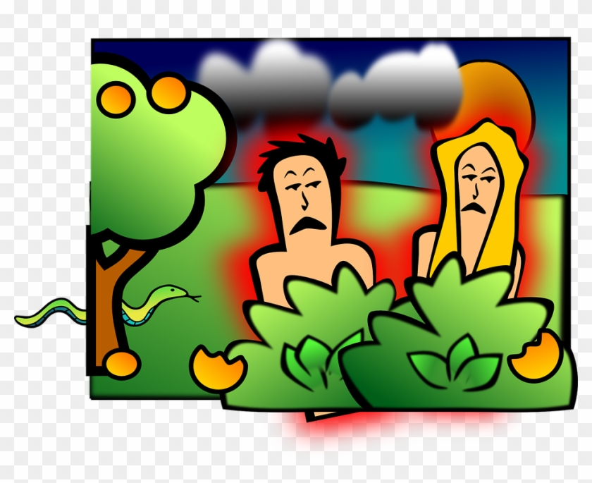 Church People Cliparts - Adam And Eve Cartoon #499824