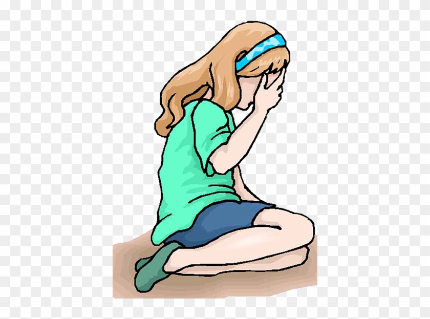 Frozen Heart Story Crying Girl - Sad Girl Png Image Hd #499849.