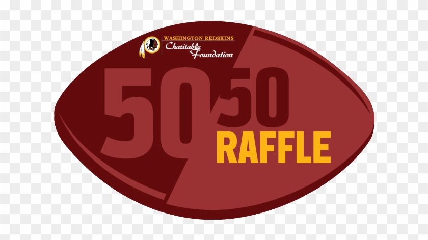 Washington Redskins Charitable Foundation 50/50 Raffle - Circle #500026