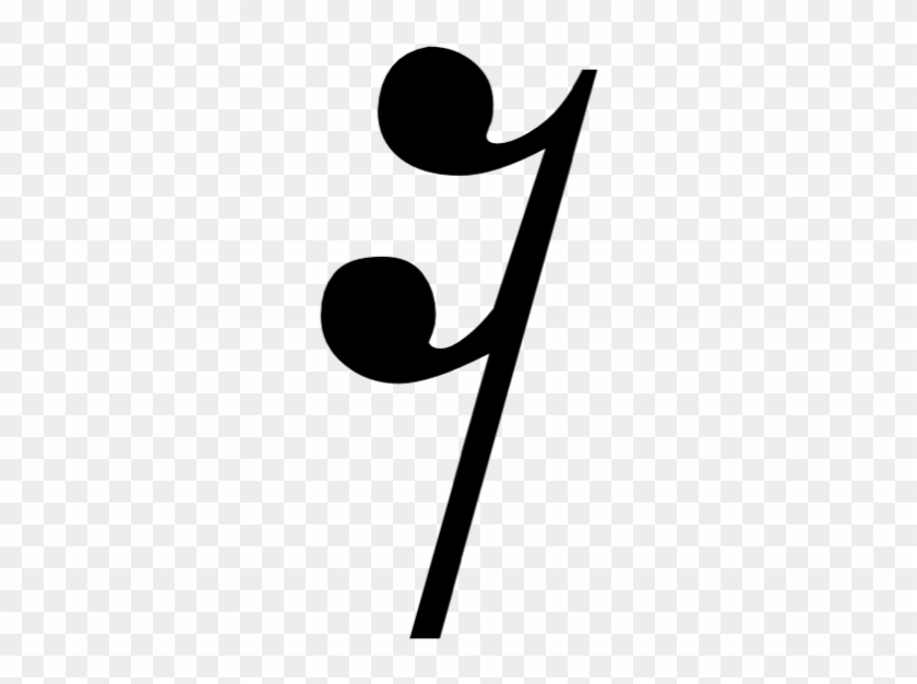 Semiquaver Rest 1/4 Beat Rest - Sixteenth Rest Symbol #500103