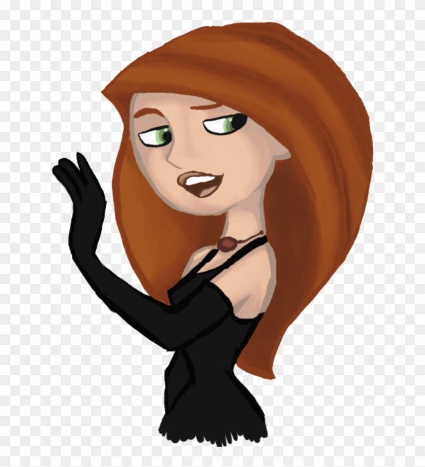 Painting Of Kim Possible-ad143 - Spy Cartoon Girl Png - Free Transparent  PNG Clipart Images Download