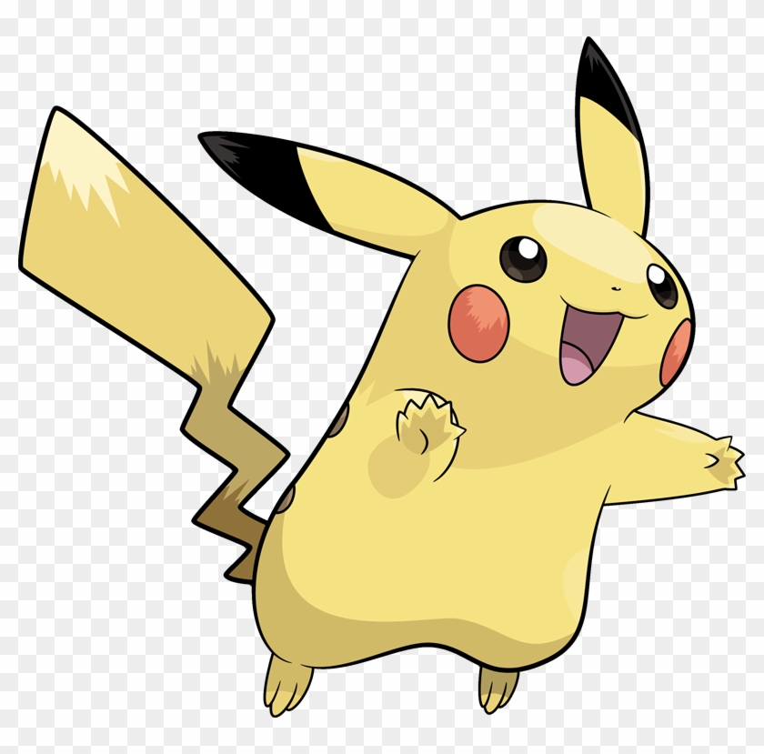 Pikachu Clipart Pokemon - Pikachu ]\ #500237