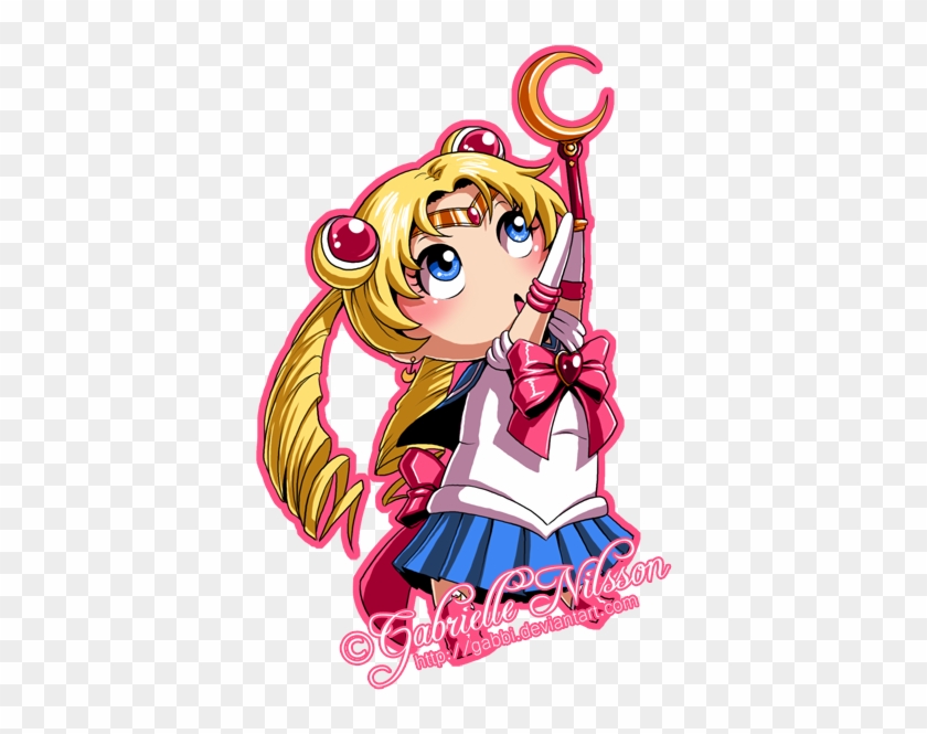 Sailor Moon By Gabbi - Cute Chibi Sailor Moon #500265