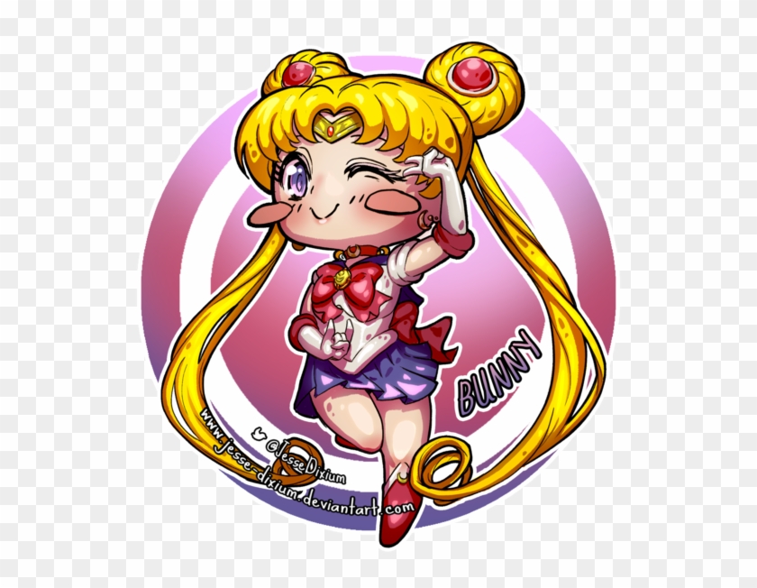 Bunny [sailor Moon Fan Art] By Jesse Dixium - Cartoon #500267