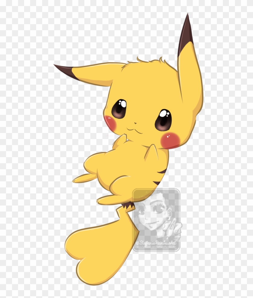 Pikachu Clipart Cute Rainbow - Cartoon #500356