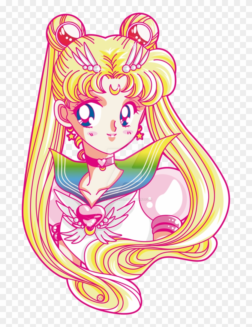 Eternal Sailor Moon By Riccardobacci - Sailor Moon Eternal Naoko Art #500373