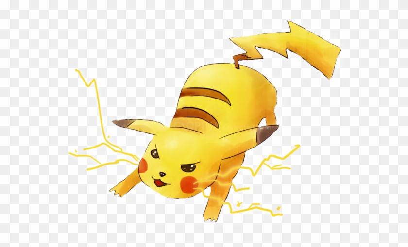 pikachu thunderbolt cute