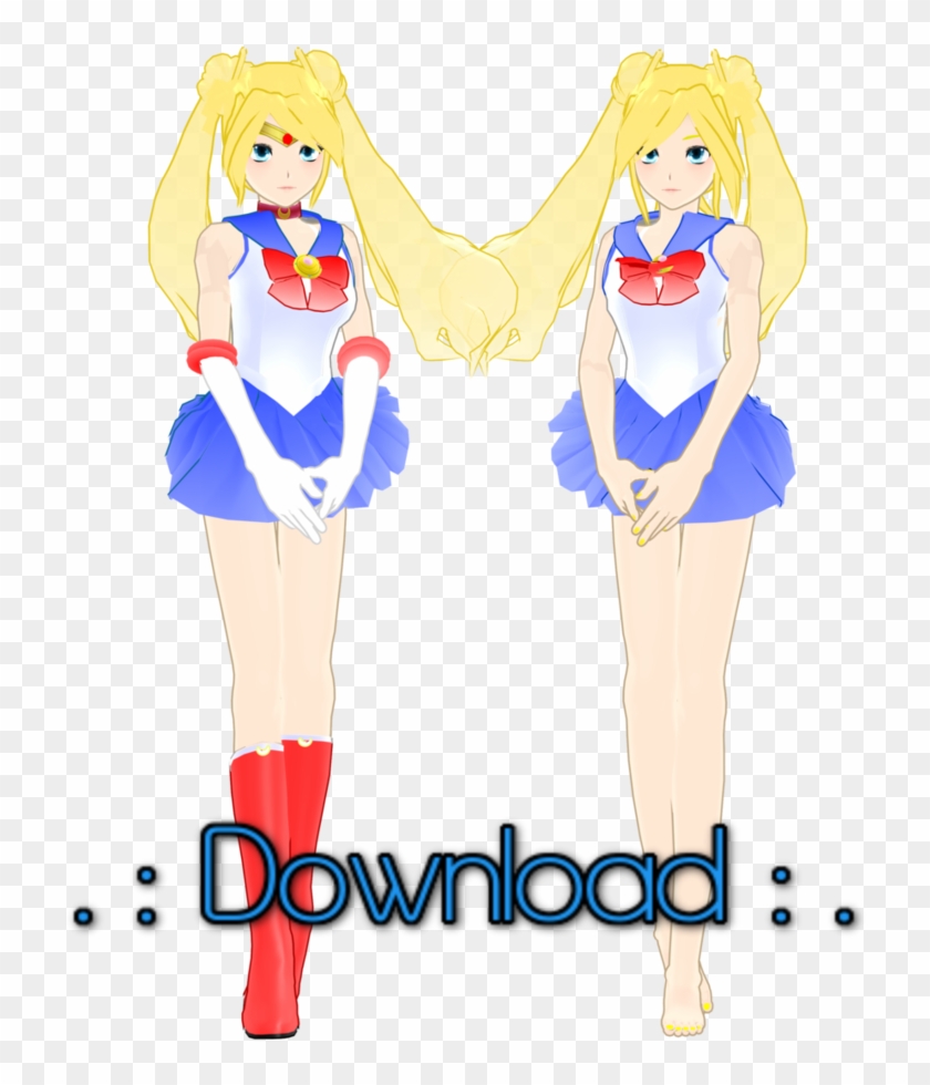 [mmd] Sailor Moon/usagi Tsukino Download By Sailorconfessions - Usagi Tsukino Mmd Model #500390