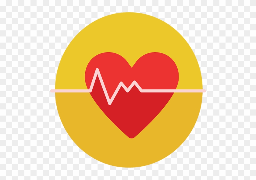 Heart Rate Icon Circle #500462