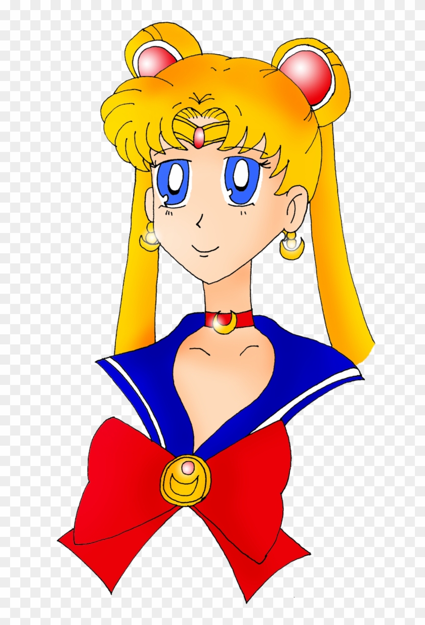 Sailor Moon Close Up By Zefrenchm - Cartoon #500535