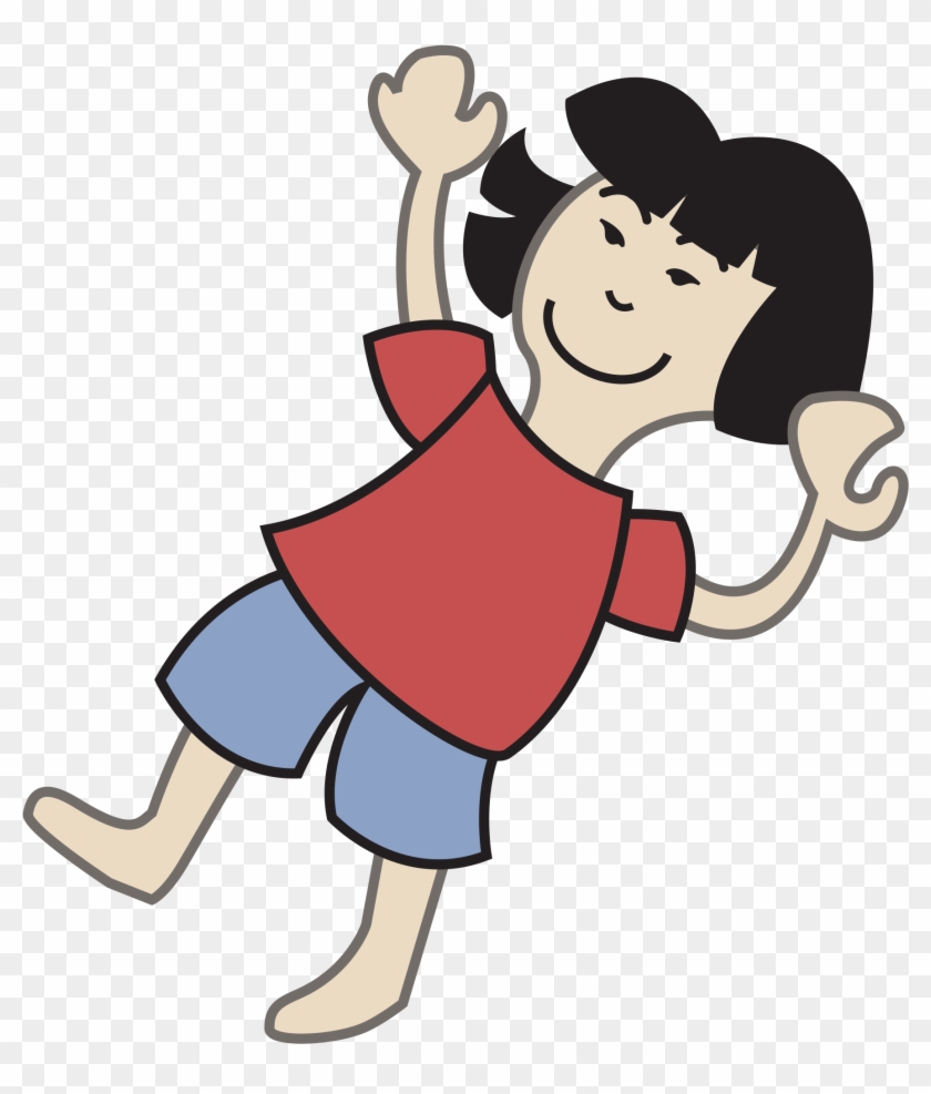 Big Image - Png Clipart Girl Falling #500628