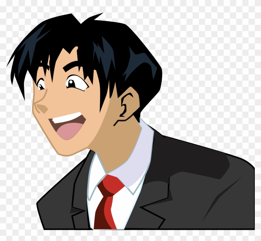 Asian Girl Clip Art At Clker - Asian Man Cartoon #500658