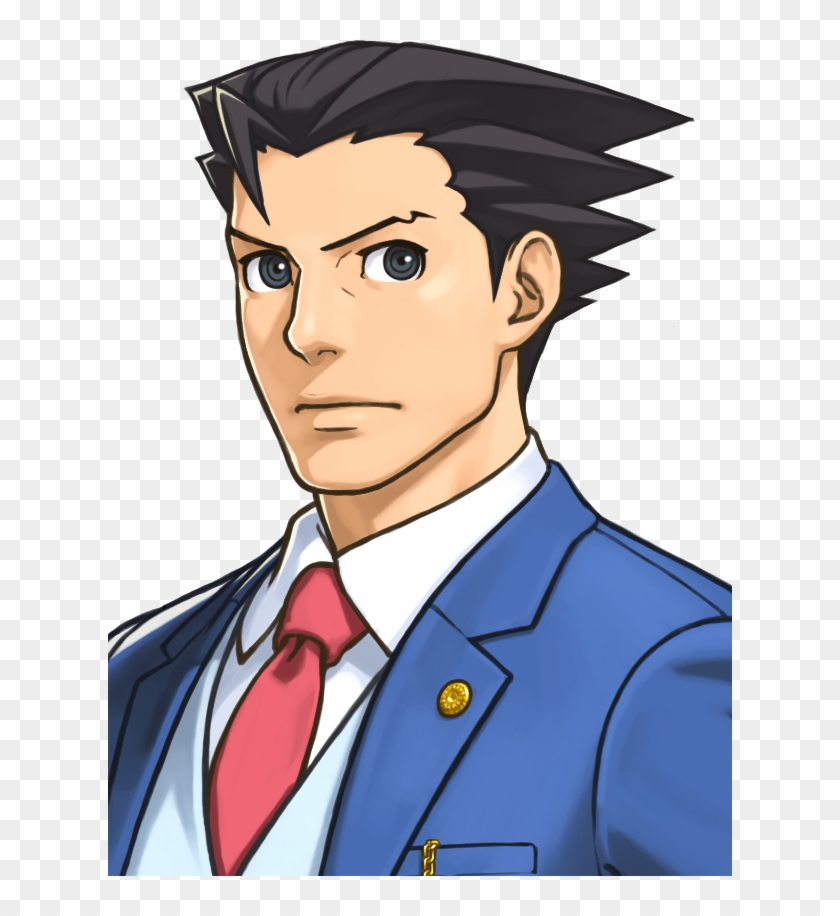 Phoenix Wright Portrait - Phoenix Wright #500691