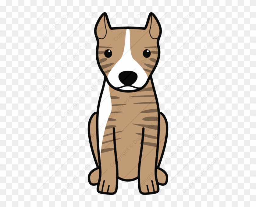 American Pitbull Terrier Cropped Ears - Amerikanische Pitbull Terrier (geerntete Ohren) Mauspads #500710