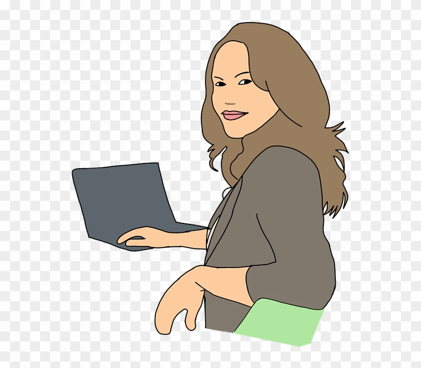 Girl Writing Clipart 23, - Planning #500828