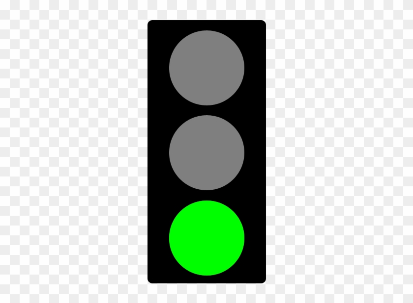 Traffic Light G - Traffic Light Green Clip Art #500911