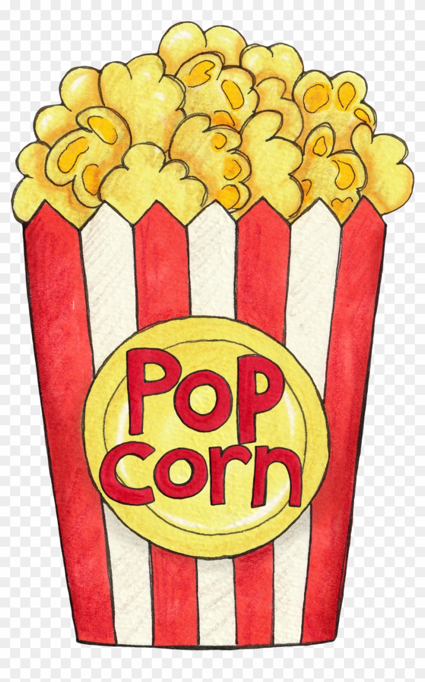 Le Pupitre De Madame Martine Avril - Pop Corn Dessin Couleur #500937