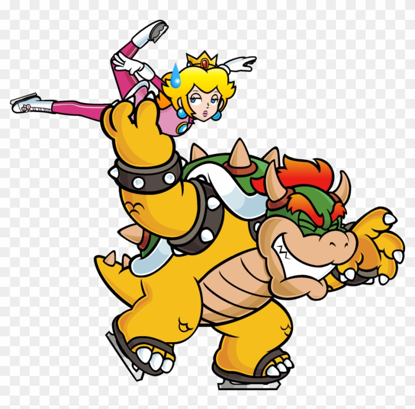 Figure Skater Or Kidnapper By Blistinaorgin - Mario And Luigi Partners In Time & Baby Bowser's #501055