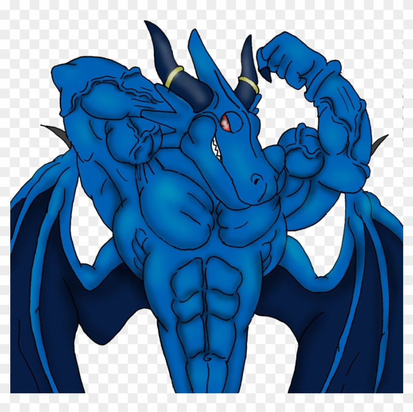 Blue Dragon Flex Digital By Ani1996-d4xxm7d - Blue Dragon Anime Muscle #501232
