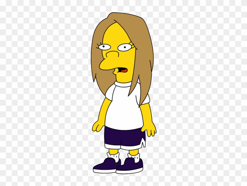 Thumbnail For Version As Of - Simpsons Character With Long Hair #501177
